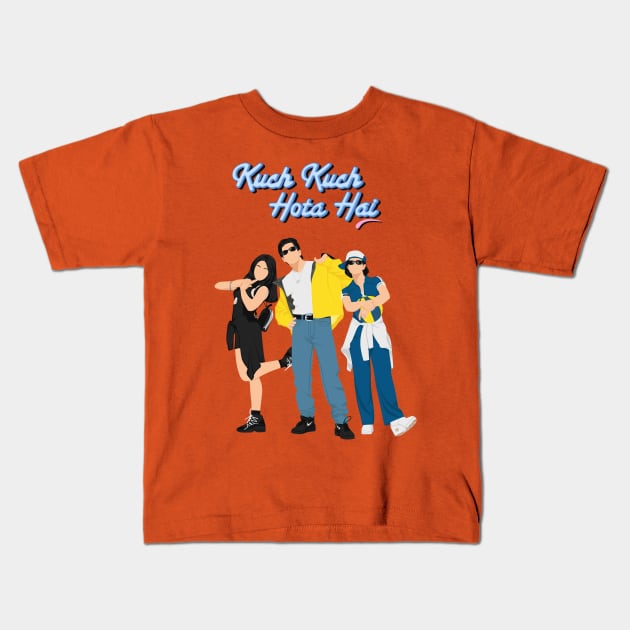 Kuch Kuch Hota Hai Bollywood Movie Kids T-Shirt by Swag Like Desi